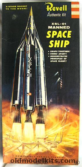 Revell 1/96 XSL-01 Manned Space Ship 'S' Kit, H1800-198 plastic model kit